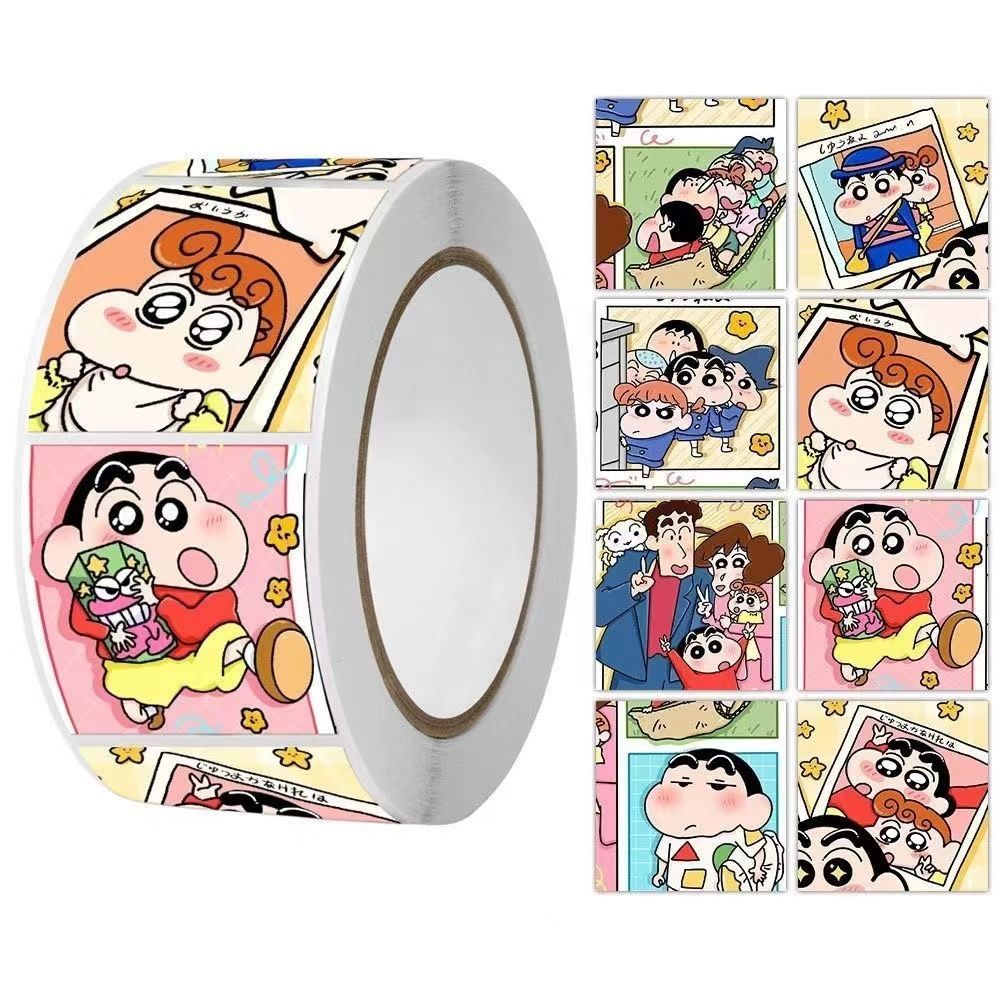 500PCS/Roll Crayon Shin-chan A - Travel Journal Accessories 评论和价格