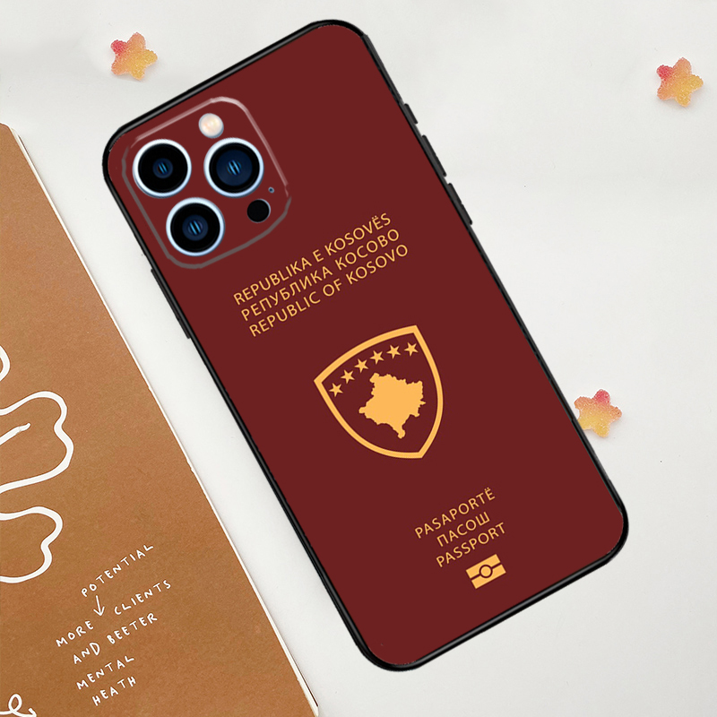 Kosovo Passport Flag Case For  - Travel Accessories Iphone 评论和价格