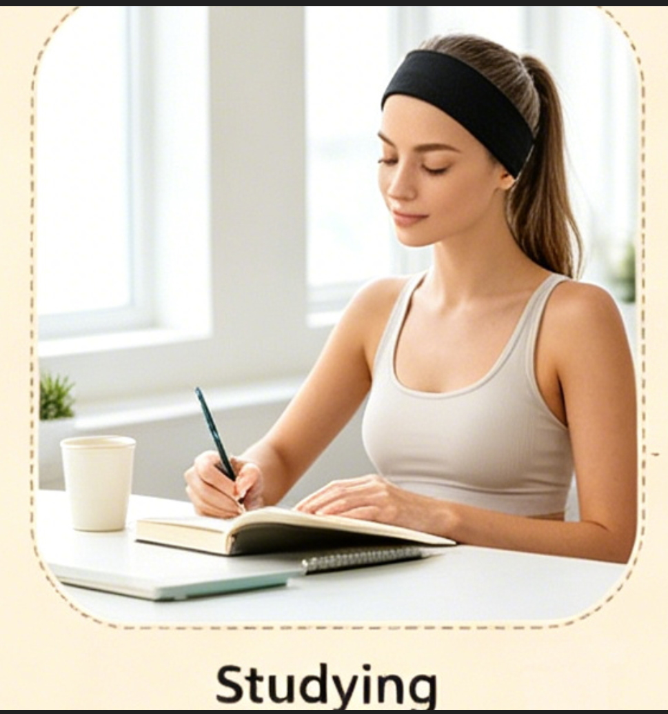 Women Black Elastic Yoga Headb - Travel Yoga Accessories 评论和价格