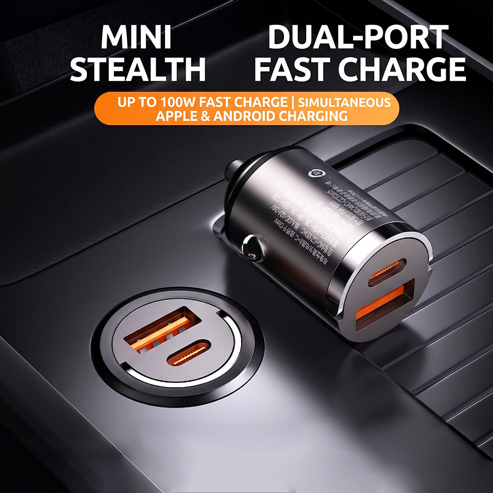 Stealth USB C Car Charger Dual - Travel Plug Type C 评论和价格