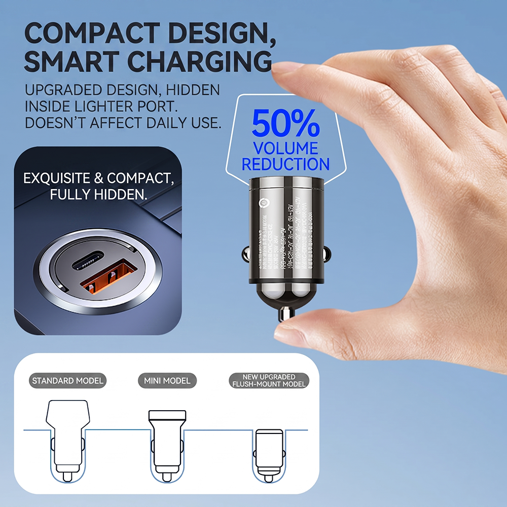 Stealth USB C Car Charger Dual - Travel Plug Type C 评论和价格