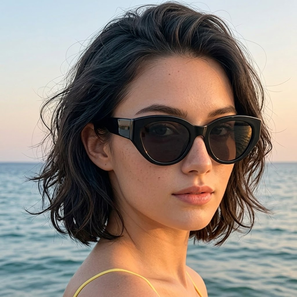 Women Men Classic Cat-Eye Pola - Travel Accessories Deals 评论和价格