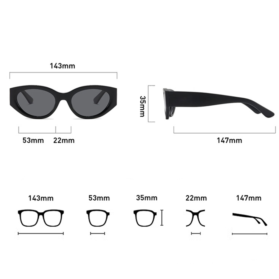 Women Men Classic Cat-Eye Pola - Travel Accessories Deals 评论和价格