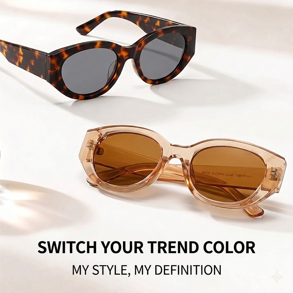Women Men Classic Cat-Eye Pola - Travel Accessories Deals 评论和价格