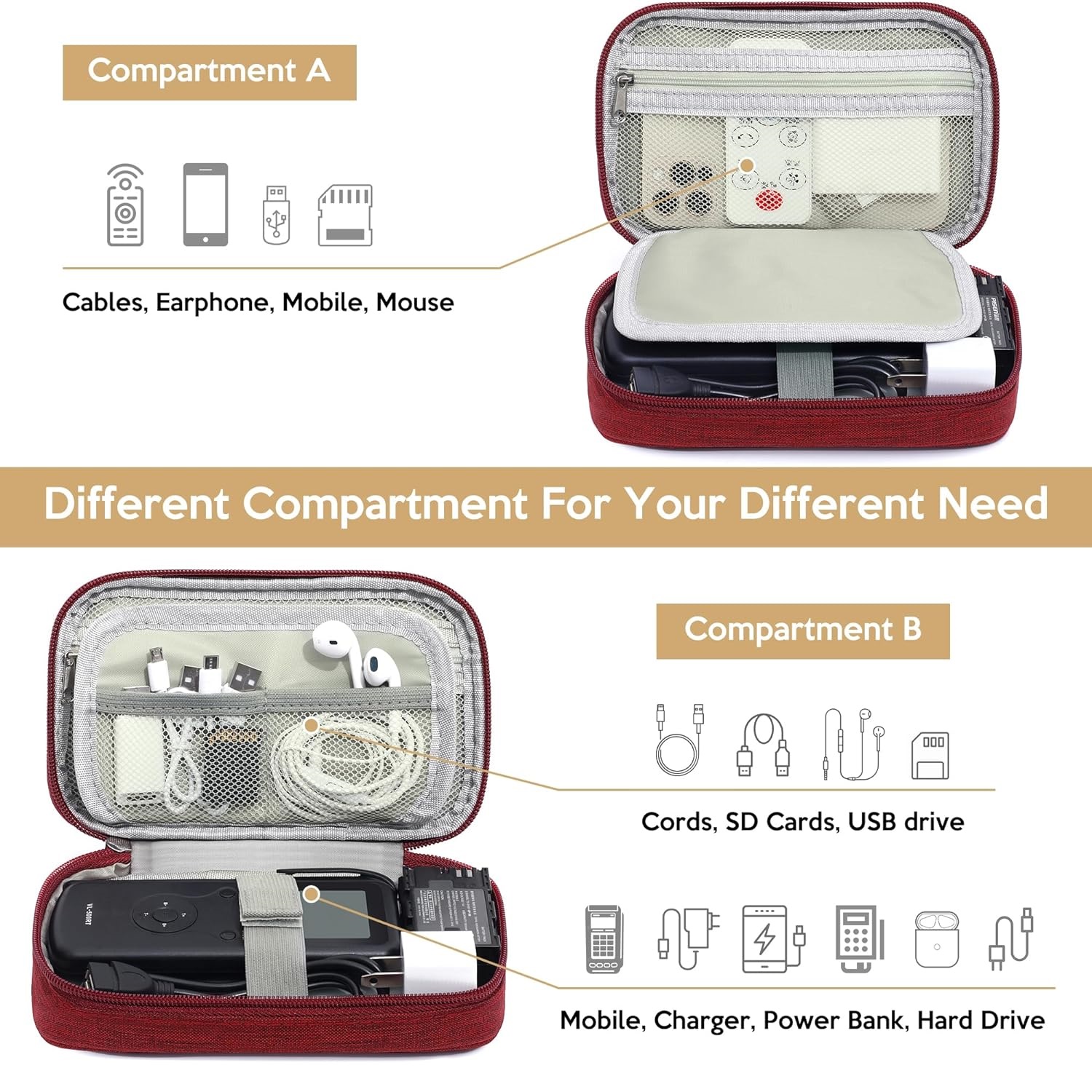 Large Capacity Storage Bag Dat - Travel Accessories For 3 Year Old 评论和价格