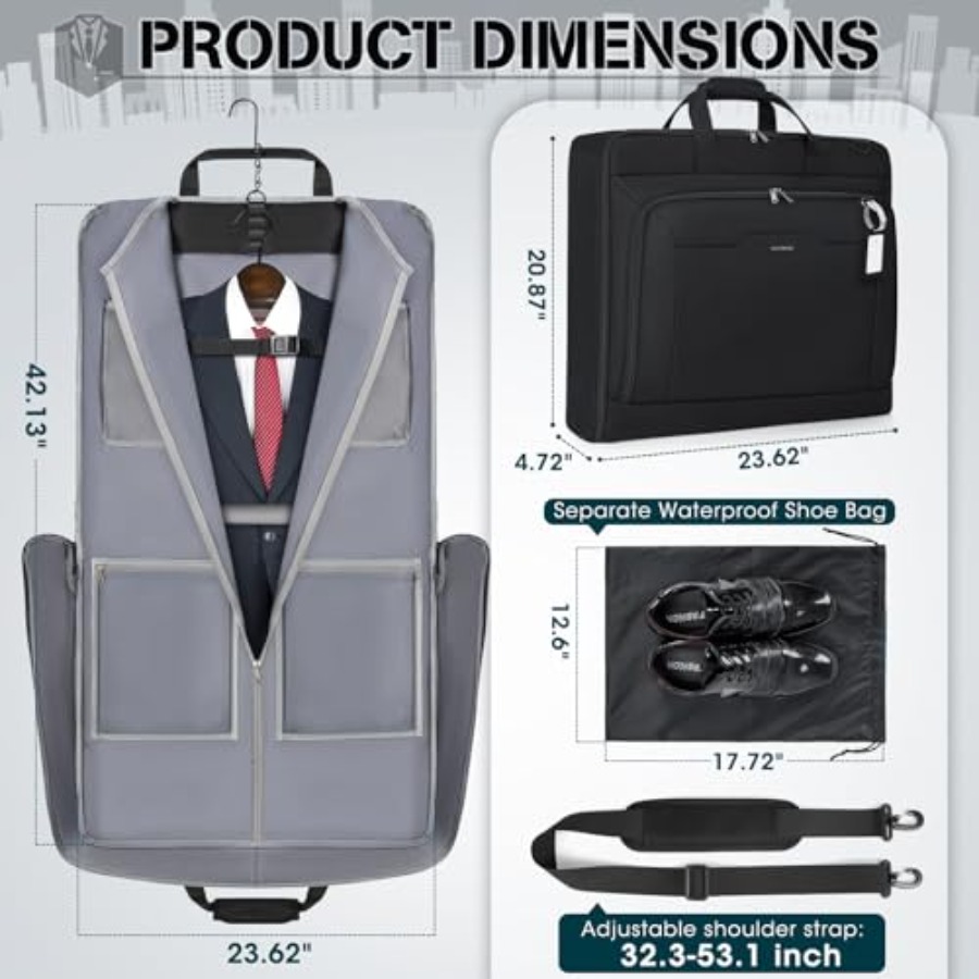 Garment Bags for Travel Carry  - Shoe Bag Travel 评论和价格