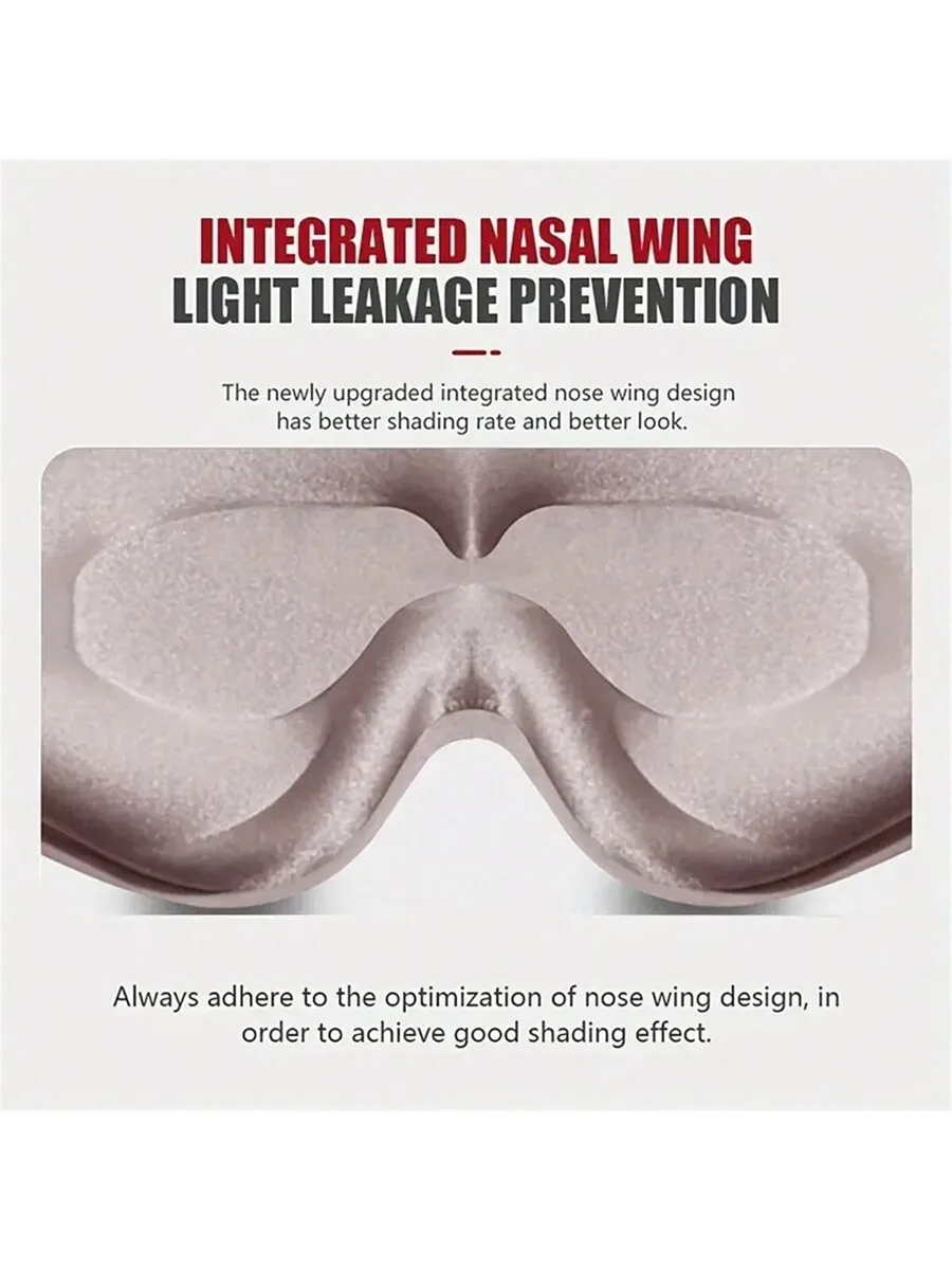 3D Silk Eye Mask For Sleeping  - Eye Mask Sleep Travel 评论和价格