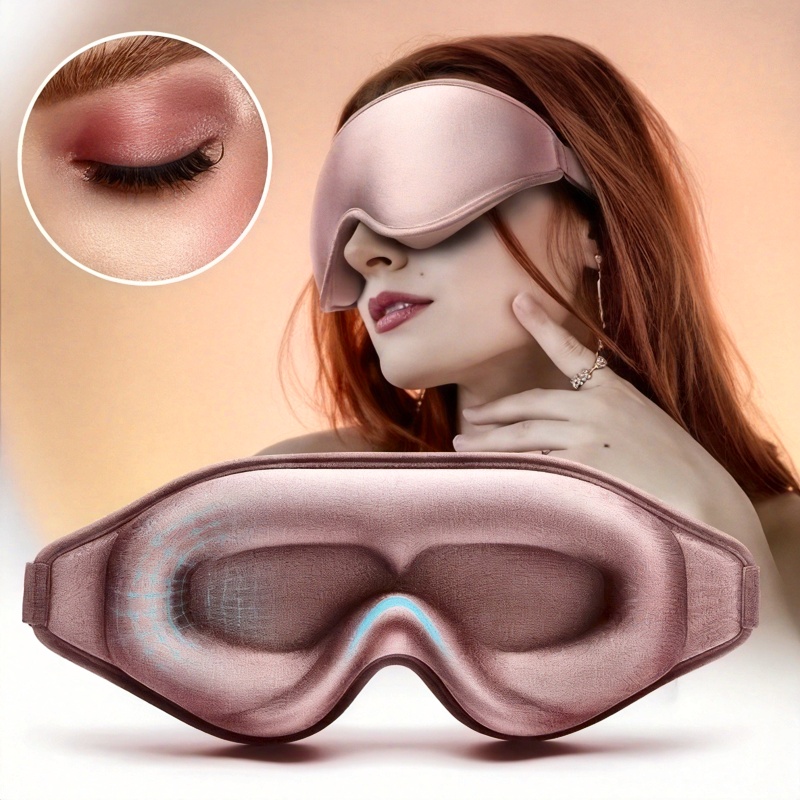 Super Soft 3D Silk Sleeping Ey - Eye Mask Sleep Travel 评论和价格