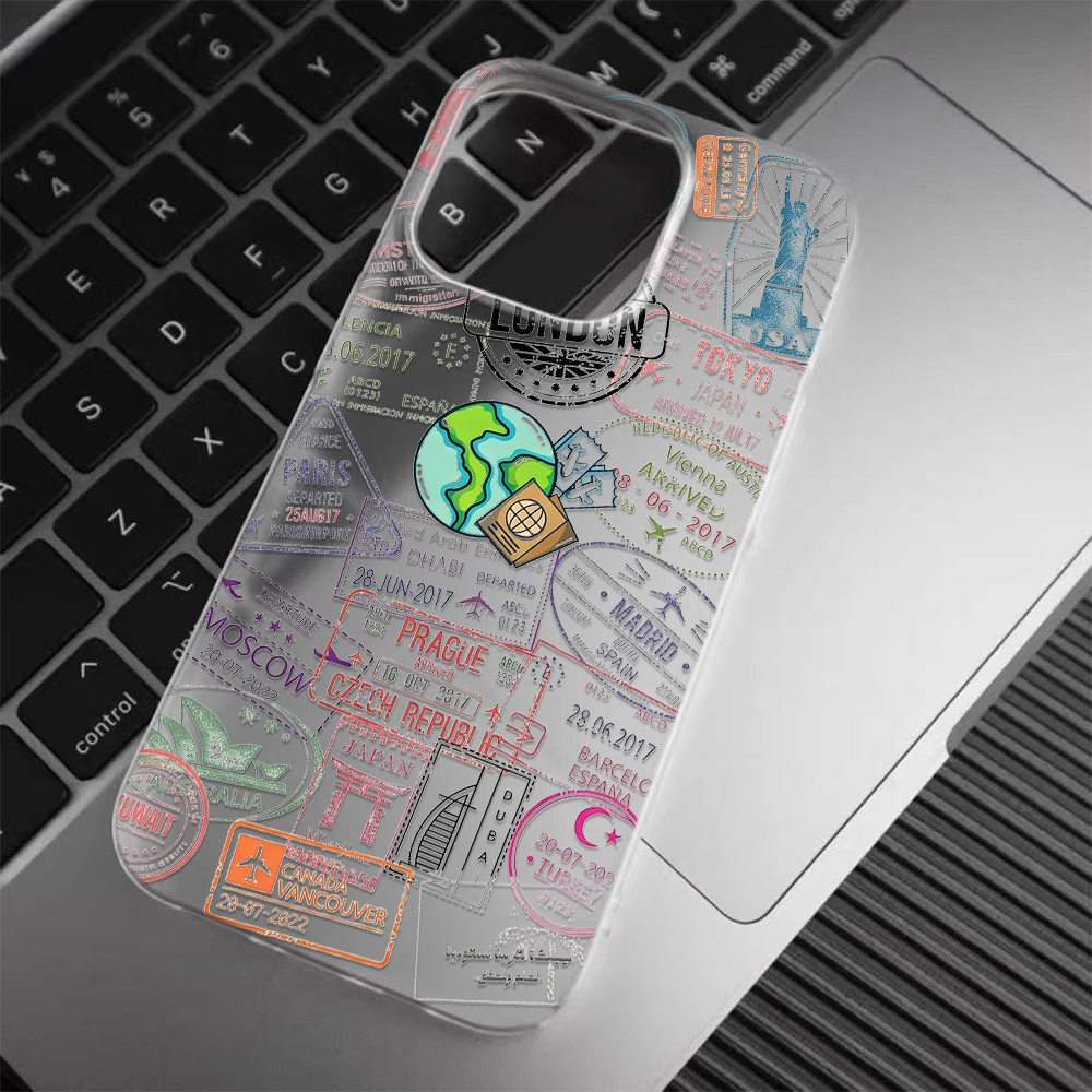 Vintage Travel Passport Stamp  - Travel Accessories Iphone 评论和价格