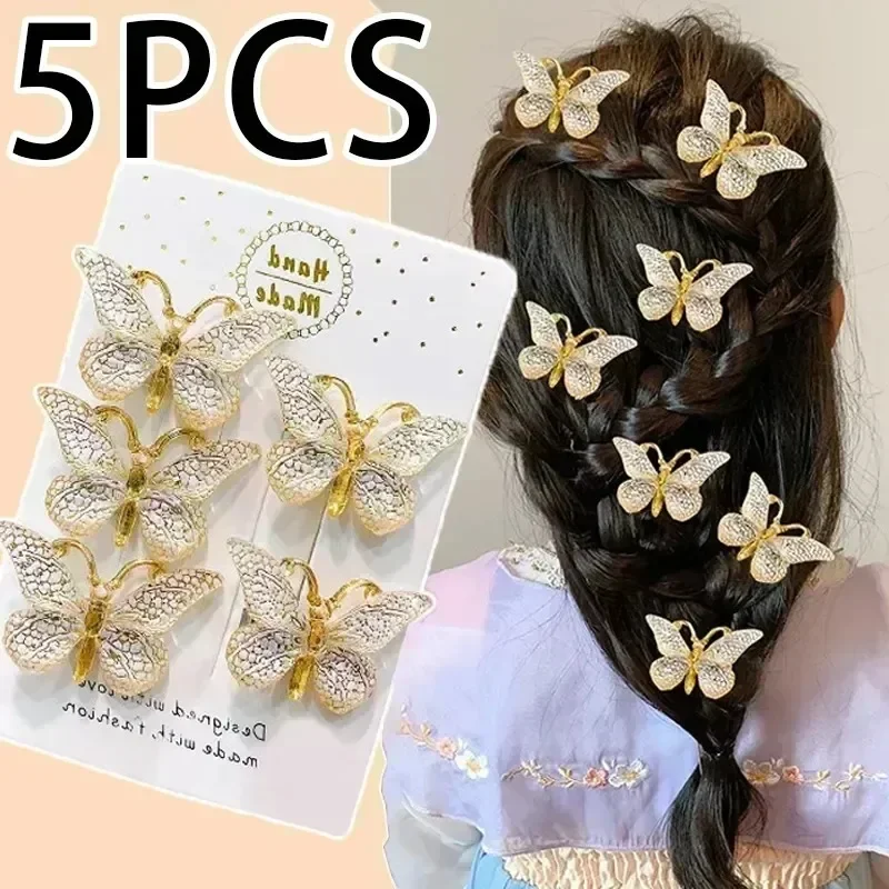 5pcs Sweet Hair Clips Stereosc - Travel Accessories For 3 Year Old 评论和价格