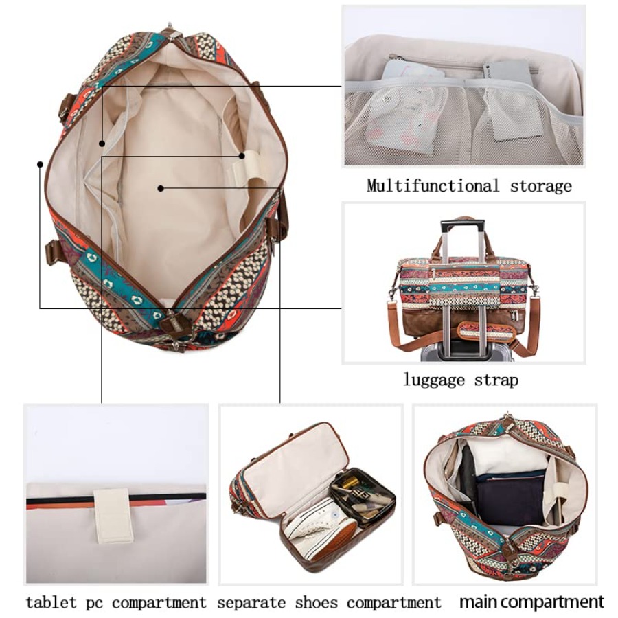 Garment Bag with Shoes Compart - Shoe Bag Travel 评论和价格