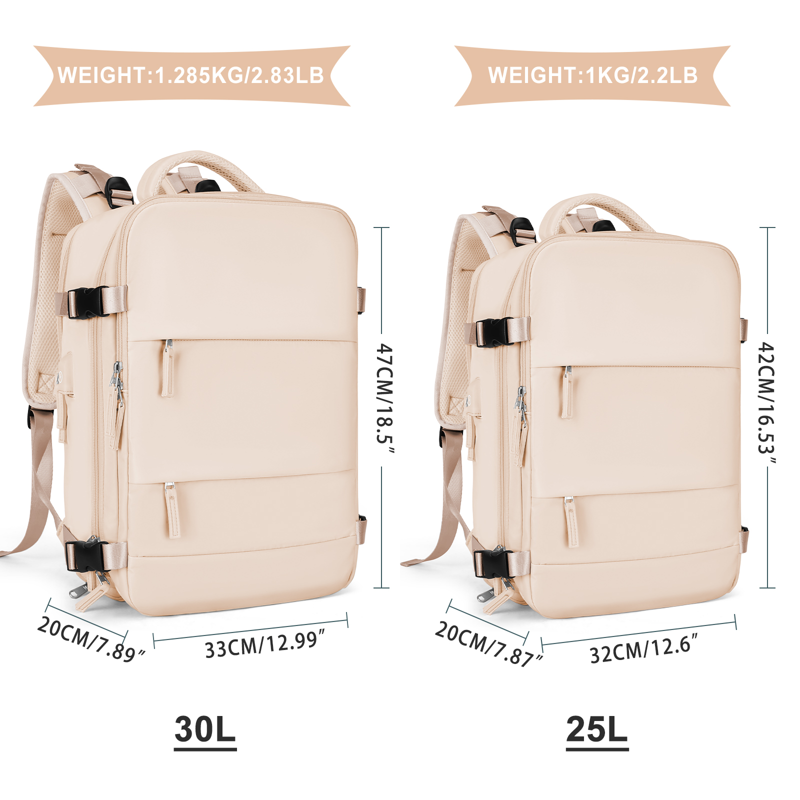 Large Travel Backpack for Men  - Shoe Bag Travel 评论和价格
