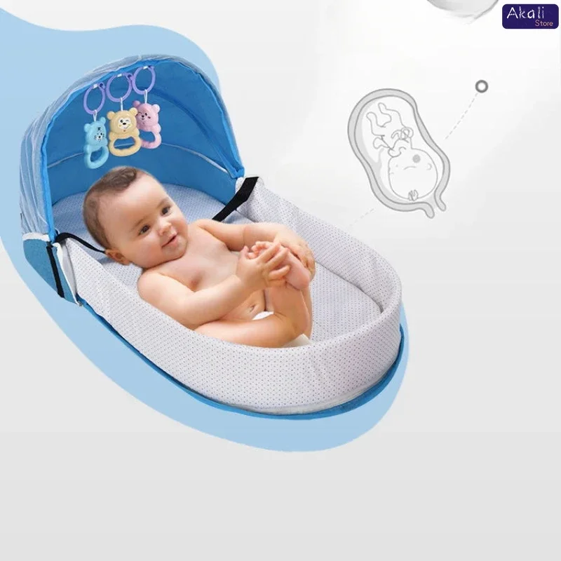 Newborn Cradle Portable Foldab - Travel Accessories For 3 Year Old 评论和价格