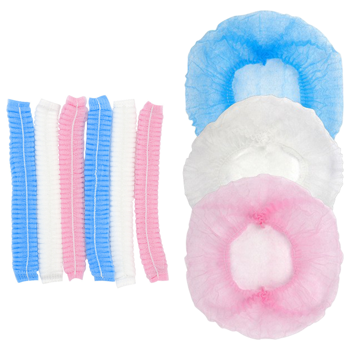 50/100PCS Waterproof Hair Nets - Travel Accessories Needed 评论和价格
