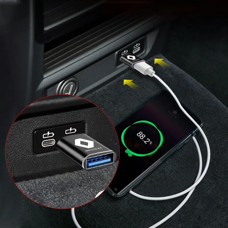 1Pcs Car Usb Type C Cable Conv - Travel Plug Type C 评论和价格