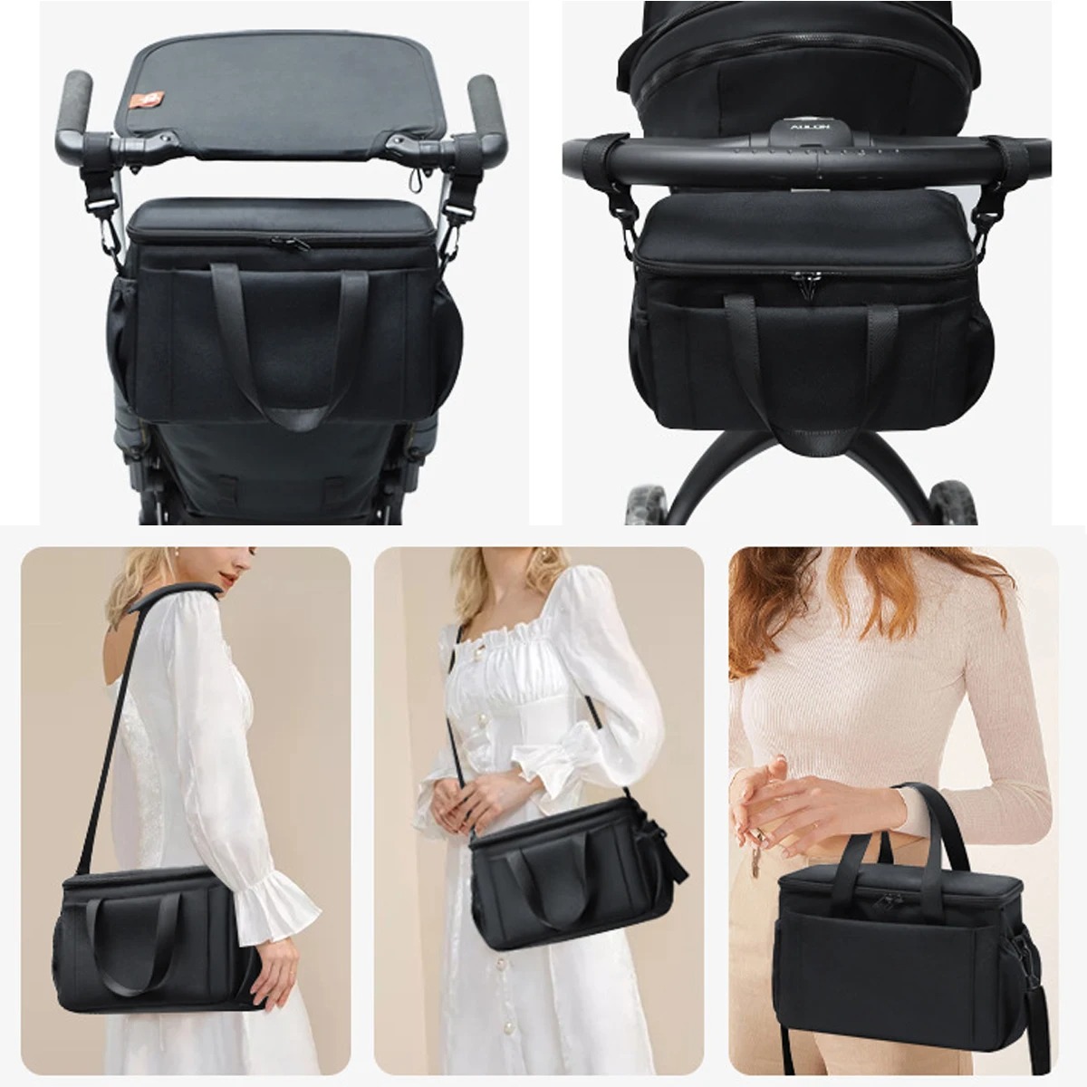 Stroller Organizer Bags Mummy  - Travel Accessories For 3 Year Old 评论和价格