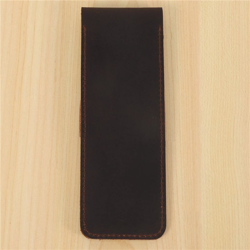 2X Handmade Leather Pencil Sto - Travel Journal Accessories 评论和价格
