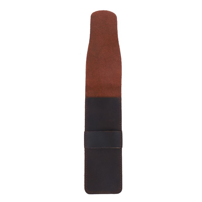 2X Handmade Leather Pencil Sto - Travel Journal Accessories 评论和价格