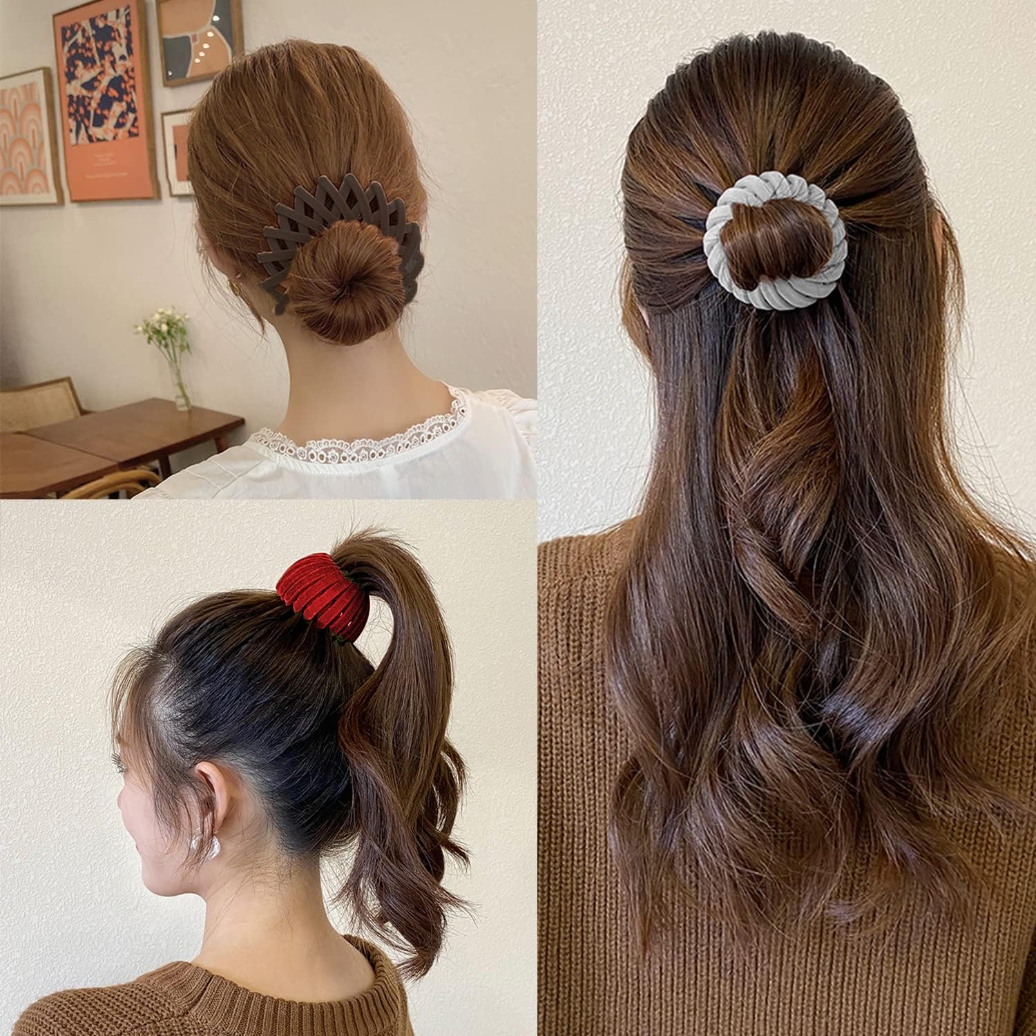 Bird Nest Velvet Magic Hair Cl - Travel Yoga Accessories 评论和价格