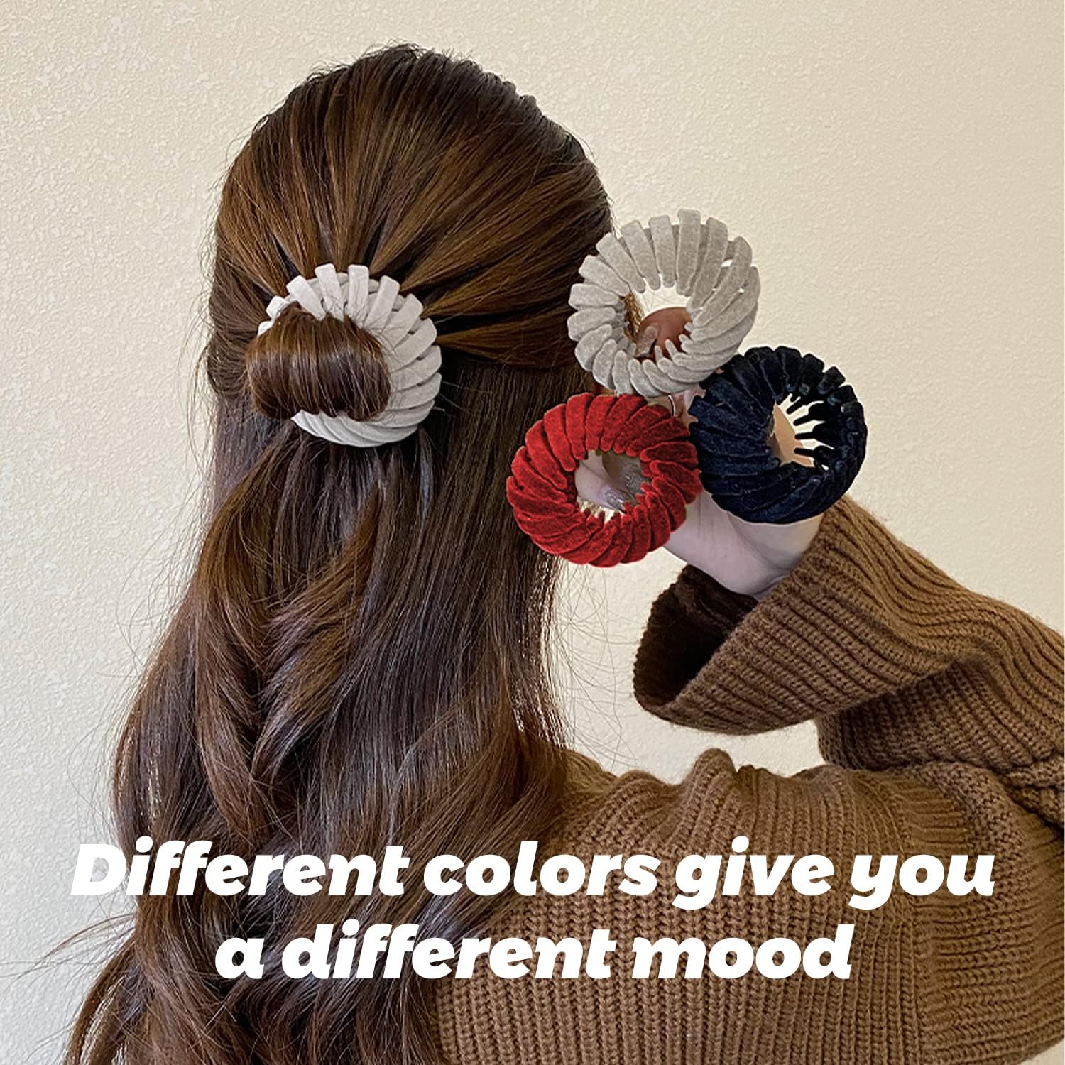 Bird Nest Velvet Magic Hair Cl - Travel Yoga Accessories 评论和价格