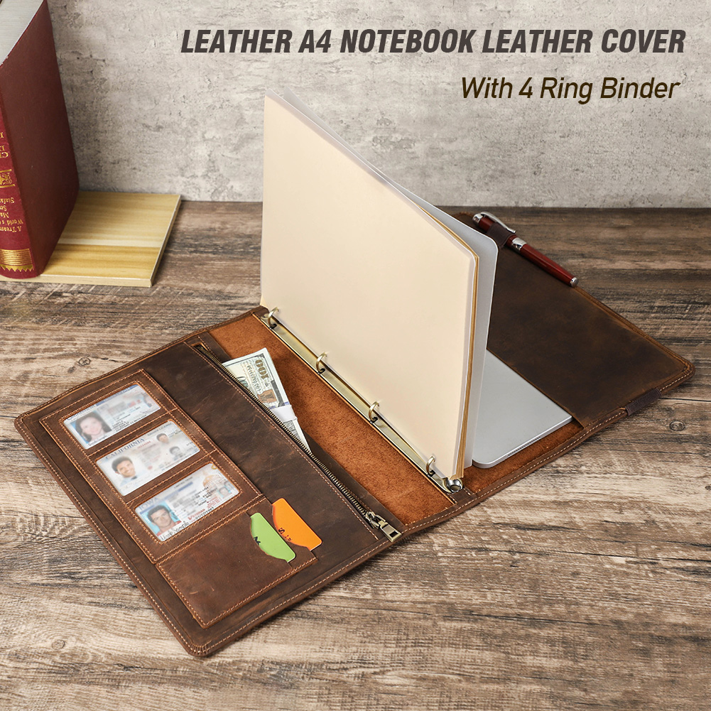 Luxury Retro Business A4 Noteb - Travel Journal Accessories 评论和价格