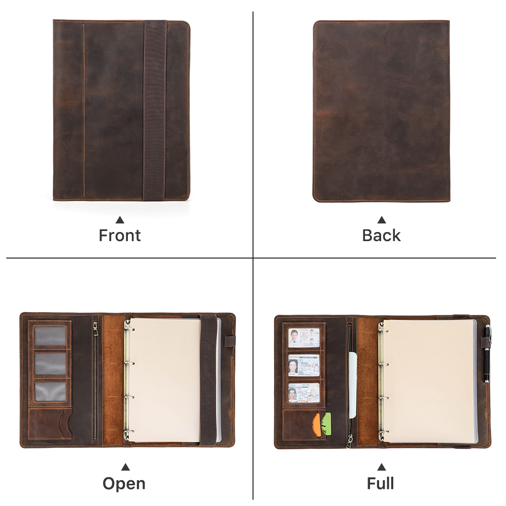 Luxury Retro Business A4 Noteb - Travel Journal Accessories 评论和价格