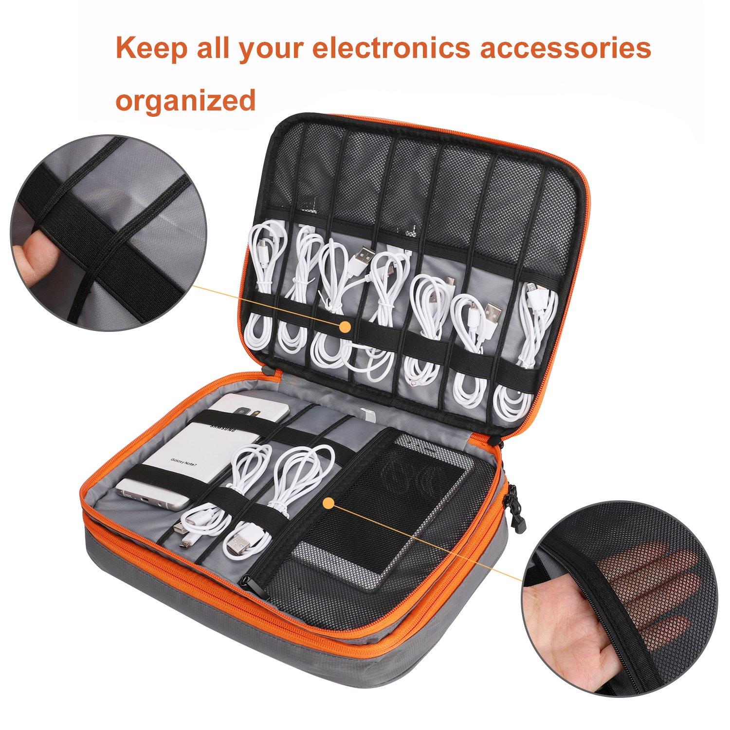 Double Layers Large Capacity T - Travel Accessories Iphone 评论和价格